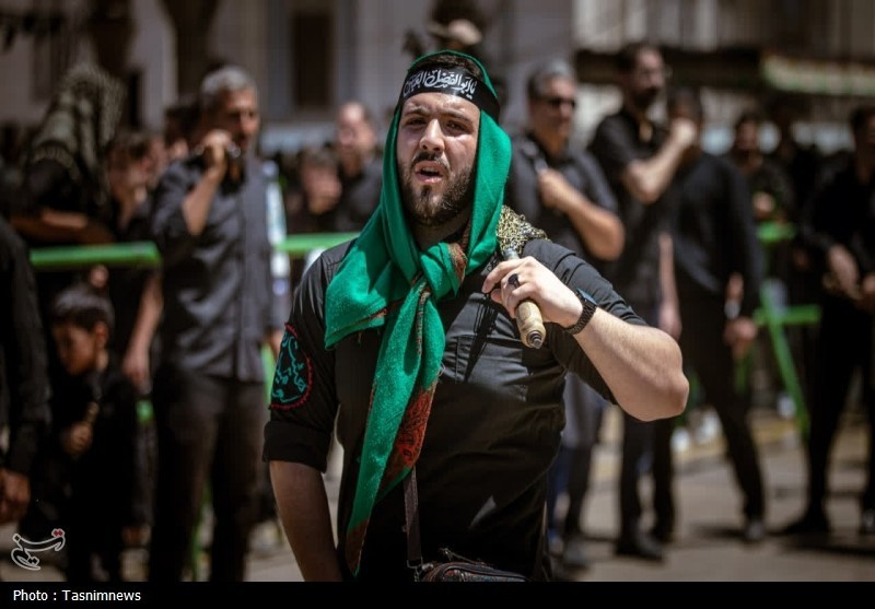 قم در روز عاشورا؛ از عزای سیدالشهدا(ع) تا تجدید بیعت با ولایت + عکس ماه محرم , حسینیه تسنیم , عاشورا , اخبار قم ,