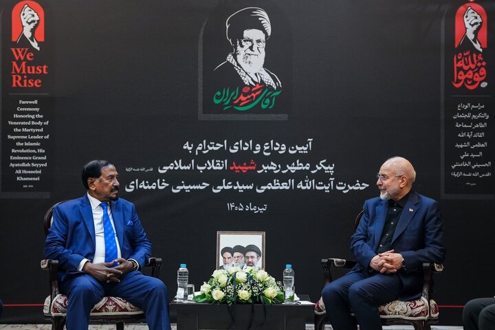 دیدار رئیس مجلس بنگلادش با قالیباف