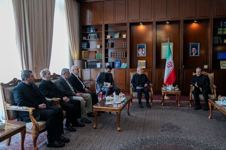 دیدار هیئت نمایندگی حزب‌الله لبنان با وزیر امور خارجه