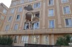 وقوع حادثه وحشتناک در تهران / جرثقیل ساختمانی سقوط کرد
