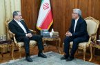دیدار سفیر جدید ایران در بلاروس با وزیر امور خارجه