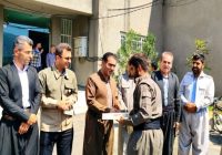 تجهیز روستاهای سروآباد به تجهیزات مقابله با حریق
