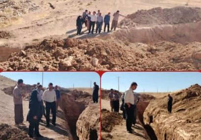قنات روستای شعبانی دهگلان در مسیر احیا و بهسازی قرار گرفت