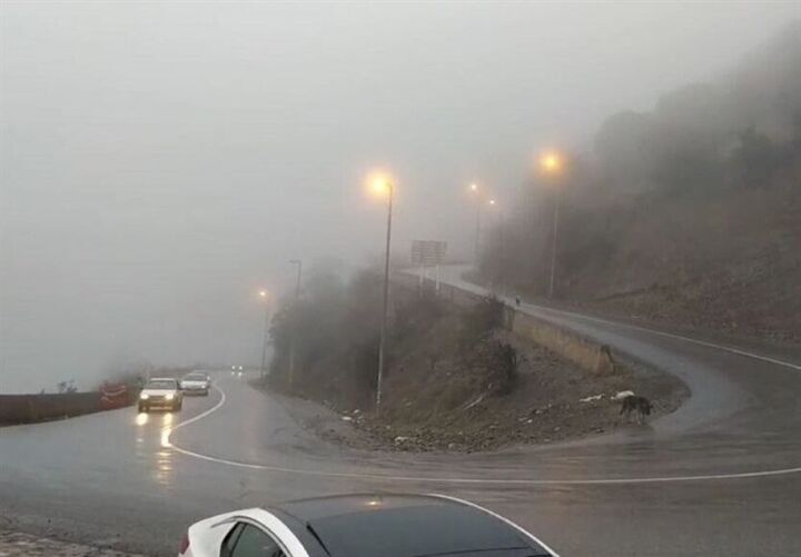 بازگشایی جاده چالوس؛ ترافیک سنگین در هراز